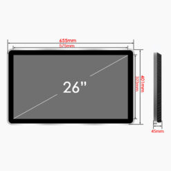 Màn hình quảng cáo 26 inch treo tường hailocvn