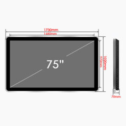 màn hình treo tường quảng cáo 75 inch