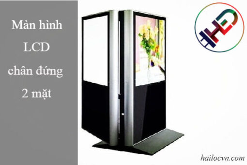 Màn hình quảng cáo LCD chân đứng 2 mặt