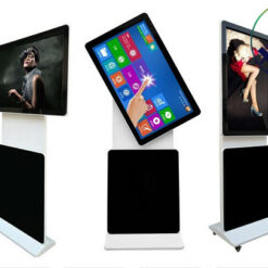 Màn hình quảng cáo LCD chân đứng xoay 360 độ