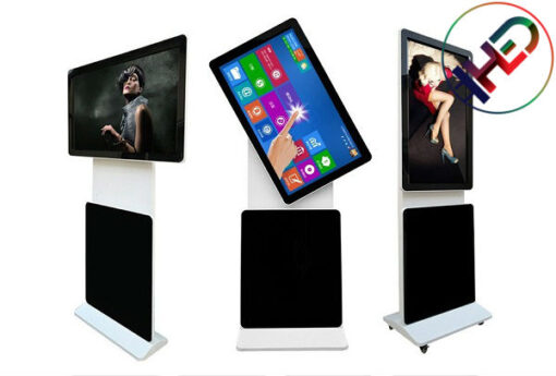 Màn hình quảng cáo LCD chân đứng xoay 360 độ