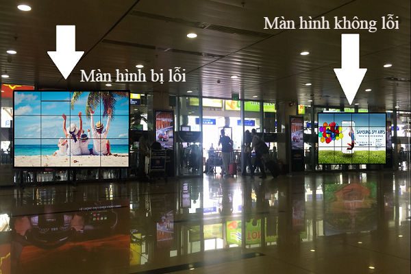 Giải đáp KH: "Màn hình ghép bị kẻ sọc phải làm sao?" 3