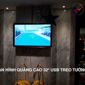 màn hình quảng cáo treo tường 32 inch Hotel lighnt