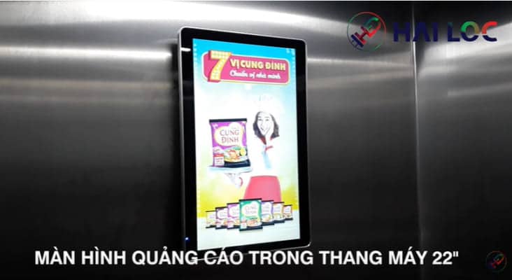 màn hình quảng cáo treo tường 22 inch USB công ty cổ phần Á Châu