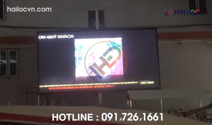 Dự án màn hình led p4 tiên du bắc ninh