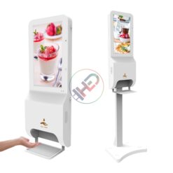 màn hình quảng cáo lcd tích hợp máy sát khuẩn