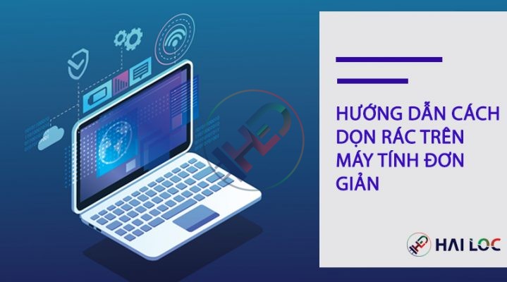 dọn rác trên laptop đơn giản