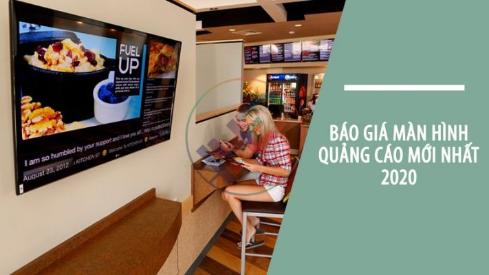 Báo giá màn hình quảng cáo 2023 mới nhất 1